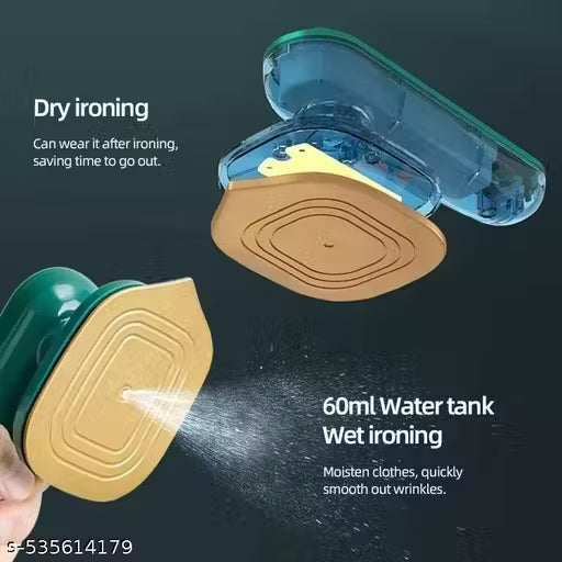 Portable Handheld Steam Iron Machine, Ironing Mini Handheld Press Support Dry And Wet Cloths